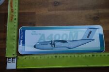 Alter Aufkleber Flugzeug Airline Militär MBB A400M Airbus Military Airlifter