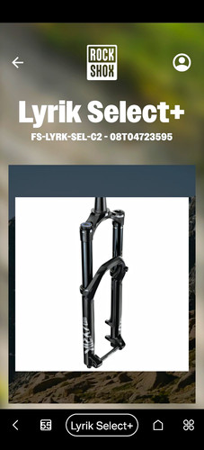 Rockshox lyrik select - rockshox, select+