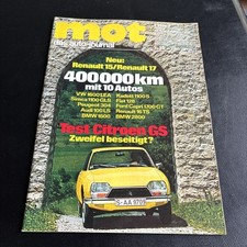 MOT 15/71 Citroen GS BMW 3,0 Renault 15 17 Ford Capri Steyr Puch Pinzgauer