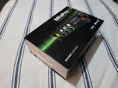 Sound devices mixpre mk1 - sound,