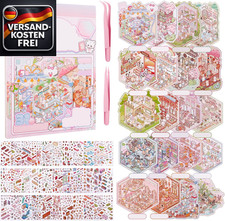 3D Sticker Scene Miniatur Haus