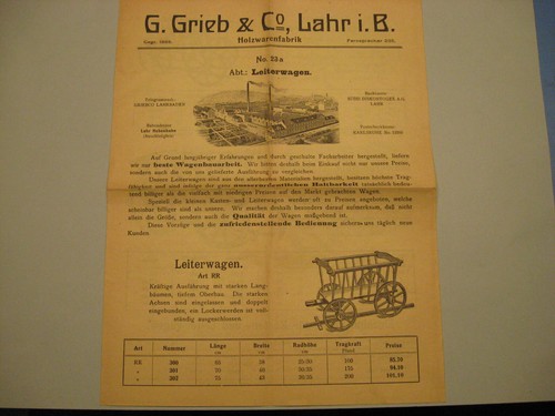 Prospekt werbung von - prospekt,werbung, 1895