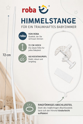 Roba himmelstange himmelhalter - himmelstange,