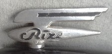 Fahrrad Emblem RIXE Schutzblechreiter - Figur - Schild RIXE