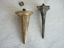 Original Pickelhauben Spitze Hessen General (feuervergoldet)  zweite unbekannt