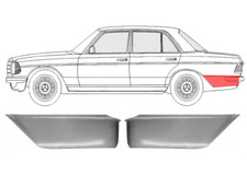 Für MB W123 1975- 1985 Hinten