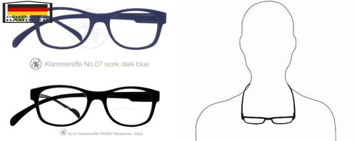 Lesebrille klammeraffe - no.07,