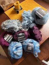 Reste und ganze Knäuel Flauschwolle / Mohair!!