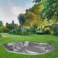 Teichbecken erstellen mit