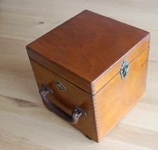 Holzbox Holzkoffer Agfa für