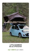 Vickywood Dachzelt Little Bamboo BLACK WEEKS bis zu-30%