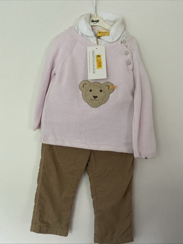 Steiff knopf ohr set aus - ohr,