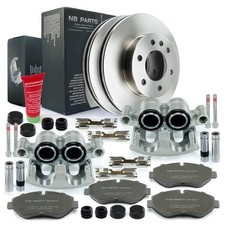 2x Bremssattel Bremsscheiben Bremsbeläge vorne für VW Crafter 30-35 2E 2F