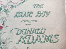 D. Adams The Blue Boy III. Intermezzo (Bal Tabarin) Pianoforte Vlg. E. Bauermann
