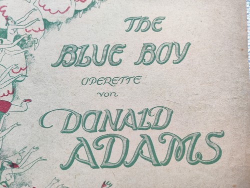 Adams the blue boy - the,