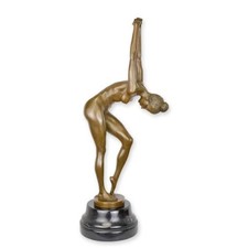 Erotische bronze dame die - erotische,