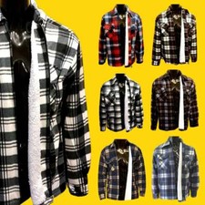 Thermohemd Thermojacke Holzfällerhemd Holzfällerjacke HANOVER gefüttert Gr.M-3XL