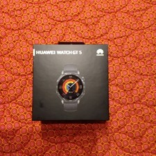 Huawei Watch GT 5 46mm Schwarz - Android, iOS Compatible Mit Original Rechnung