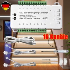 LED Treppenbeleuchtung Bewegungsmelder Treppen Stufen PIR Trafo Sensor Streifen