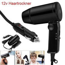 12V Reisefön Haartrockner Reise Heißluft Fön Und Defroster Auto Haartrockner DHL
