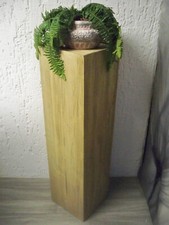 Blumensäule WOODY Windlicht