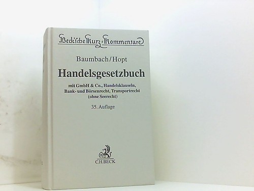Handelsgesetzbuch mit gmbh - mit,