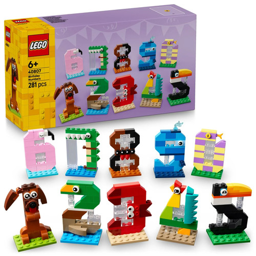 Lego 40807 geburtstagszahlen - lego,