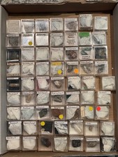 Systematik Mineralien - seltene Mineraliensammlung 63 Stück