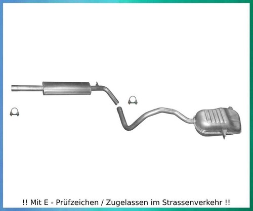 Auspuffanlage für renault - auspuffanlage,