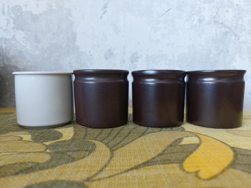 Set mit braun weiß - set,