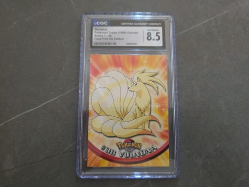 Ninetales pokémon topps 1999 - ninetales,