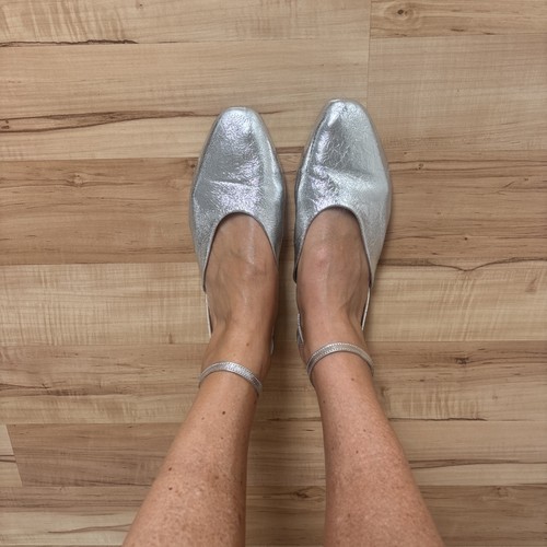 Zara sling ballerina - zara, leder