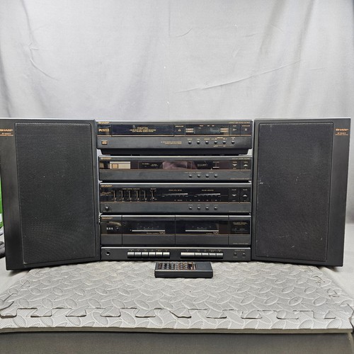 Sharp hifi midi system - midi,