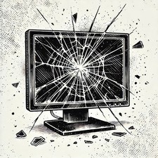 DEFEKT LED-MONITOR SAMSUNG