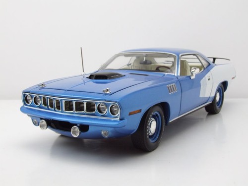 Plymouth hemi cuda 1971 blau - hemi,