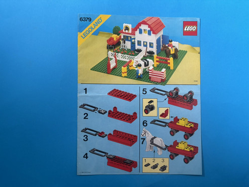Lego 6379 reitstall nur - lego,