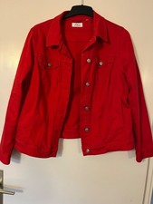 Jeansjacke rot S. Oliver in