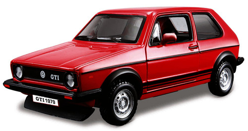 Gti golf modellauto rot - golf,