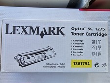 lexmark Optra SC 1275 Toner Cartridge 1361754 Yellow,Gelb