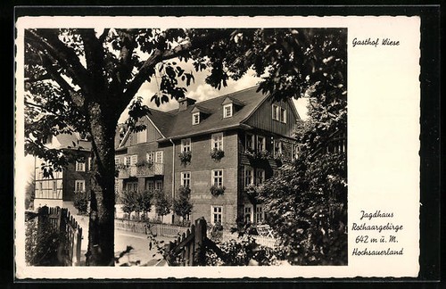 Ansichtskarte schmallenberg - ansichtskarte,