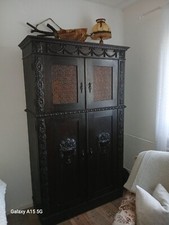 Vitrinenschrank/Garderobenschrank ein Familienerbstück um 1900