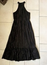 Next Kleid Neckholder Braun