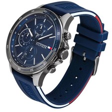 Tommy Hilfiger Herren-Uhr 1791721 Herren Lässige & Sportliche Quarzuhr Ø46mm