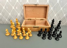 Vintage Schachfiguren aus