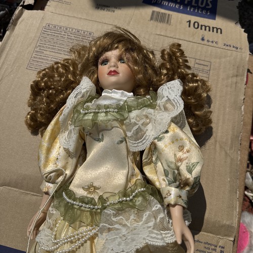 Vintage porzellanpuppe - vintage,