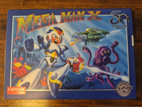 Mega man nintendo snes - mega, x