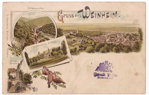 Litho gruß aus - litho,