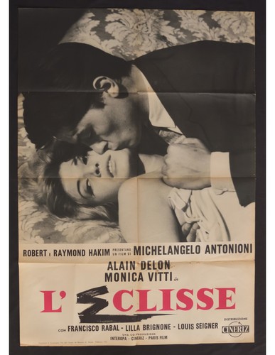 Manifesto eclisse antonioni - manifesto, l'eclisse