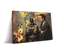 Batman Pikachu Elon Musk Büro