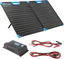 Nicesolar Solarpanel Faltbar 100W Modul f. Powerstation 20.9V Laderegler 12V AGM